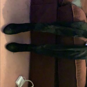 Black Over the knee boots